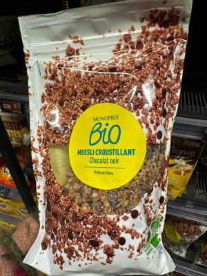Muesli Croustillant Chocolat Noir