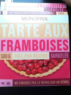 Tarte aux framboises