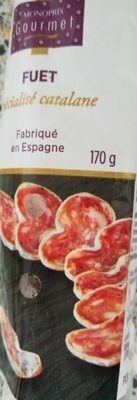 Fuet spécialité catalane