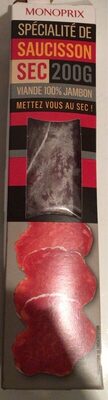 Specialite de saucisson sec