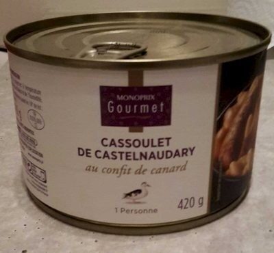Cassoulet de Castelnaudary au confit de canard