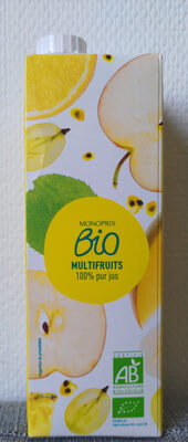 100% pur jus multifruits bio