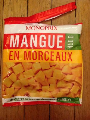 Mangue en morceaux