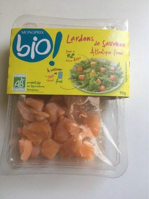 Lardons de saumon