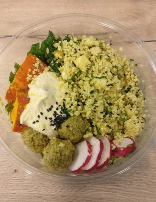 Buddha bowl potimarron