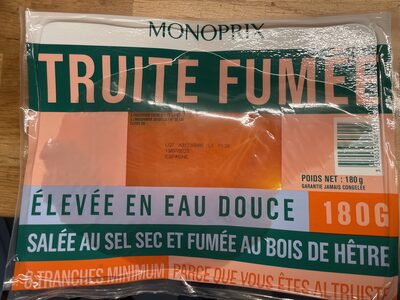 Truite fumée