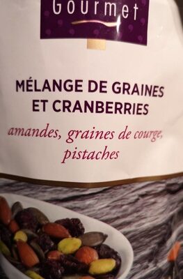 Mélange de graines et cranberries