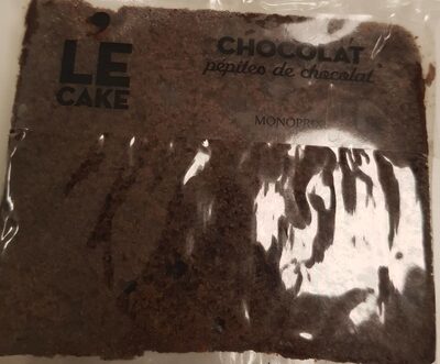 Le cake chocolat