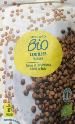 Lentilles Nature