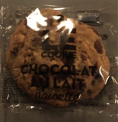 Le cookie chocolat au lait noisette