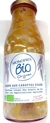 Soupe aux carottes épicée