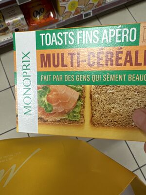 Toasts fins apéro