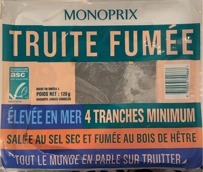 Truite fumée