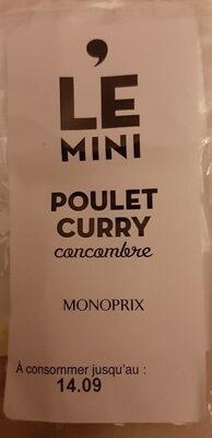 LE MINI Poulet Curry