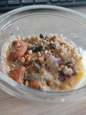 Capsule afro fusion banane,mangue, granola noix de cajou