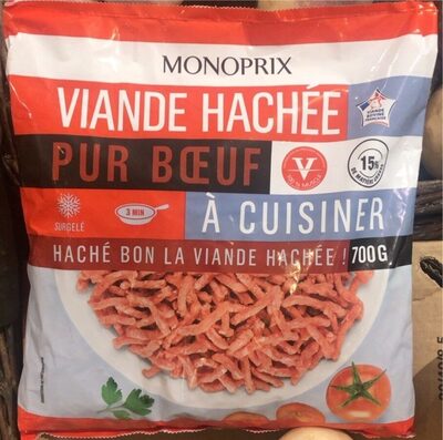 Viande hachee pur boeuf a cuisiner