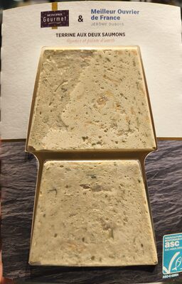 Terrine aux deux saumons