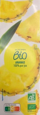 Bio Ananas 100% pur jus