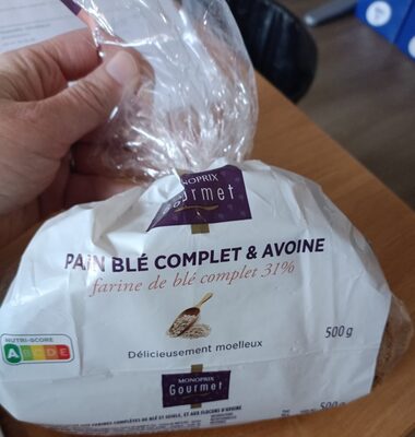 Pain blé complet & avoine