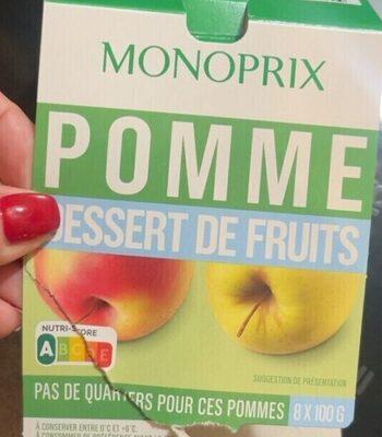 Dessert de fruits Pomme