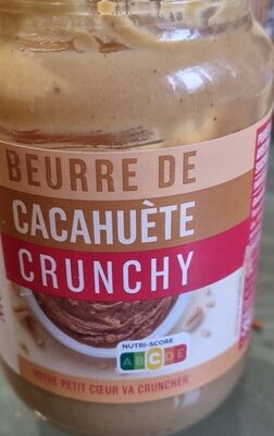 Beurre de cacahuète crunchy