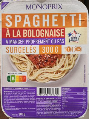 Spaghetti à la Bolognaise