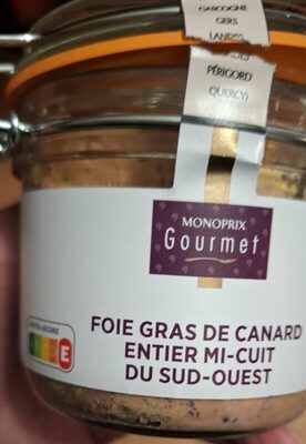 Foie gras de canard entier mi-cuit du Sud-Ouest