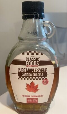 Pure maple syrup