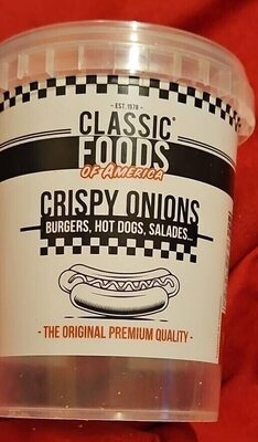 Crispy onions