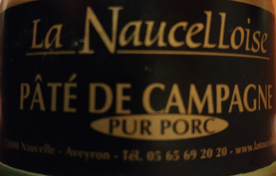 Pate La Naucelloise Boite 1/6