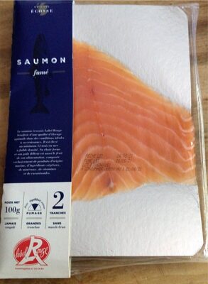 Saumon fumé écossais Label Rouge