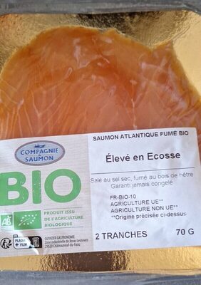 Saumon atlantique fumé bio
