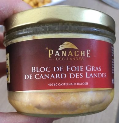 Bloc de foie gras de canard des Landes