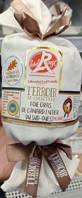 Foie gras de canard entier des Landes mi-cuit Label Rouge