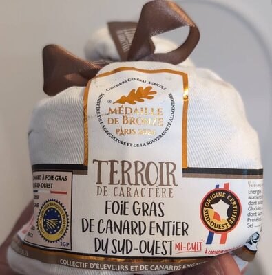 Foie gras de canard entier du Sud-Ouest