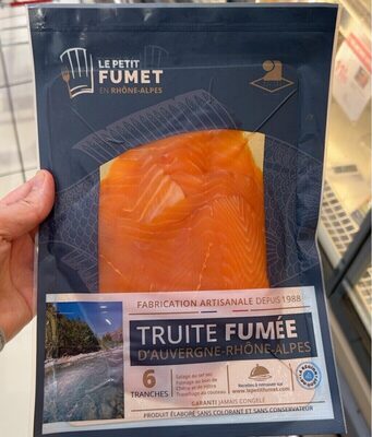 Truite fumée d'Auvergne Rhône-Alpes