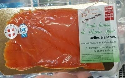 Truite fumée de Rhône Alpes