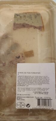 pâté de foie forestier
