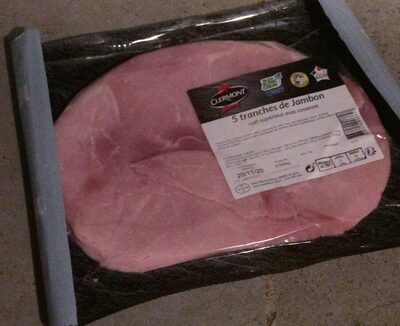 5 tranches de jambon