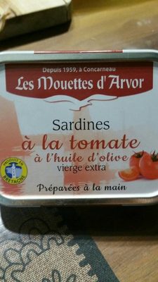 Sardines Tomate mouettes  d arvor