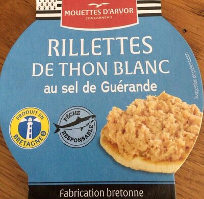 Rillettes de thon blanc au sel de Guérande