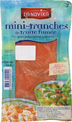 Truite fumée en mini tranches