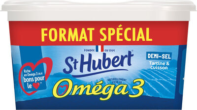 St hubert omega 3 600 g 1/2 sel format special