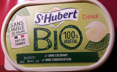 St Hubert Doux Bio 100 % végétal