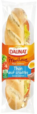 Thon oeuf crudités sauce cocktail