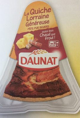 La quiche Lorraine généreuse pur beurre