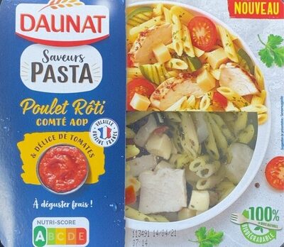Saveur Pasta Poulet Rôti Comté
