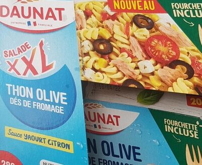 Thon olive dés de fromage