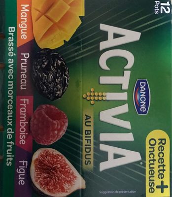 Activia au bifidus brassé aux morceaux de fruits