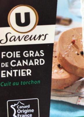 Foie gras de canard entier cuit au torchon